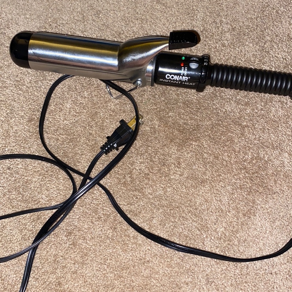 Clamp curler works perfect turbo setting.